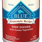 Blue Buffalo Homestyle Recipe Natural Adult Wet Dog Food Beef Dinner 12.5 oz
