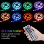 SUNNEST LED Strip Lights, Waterproof SMD 5050 32.8Ft 300LEDs RGB Light Strips...