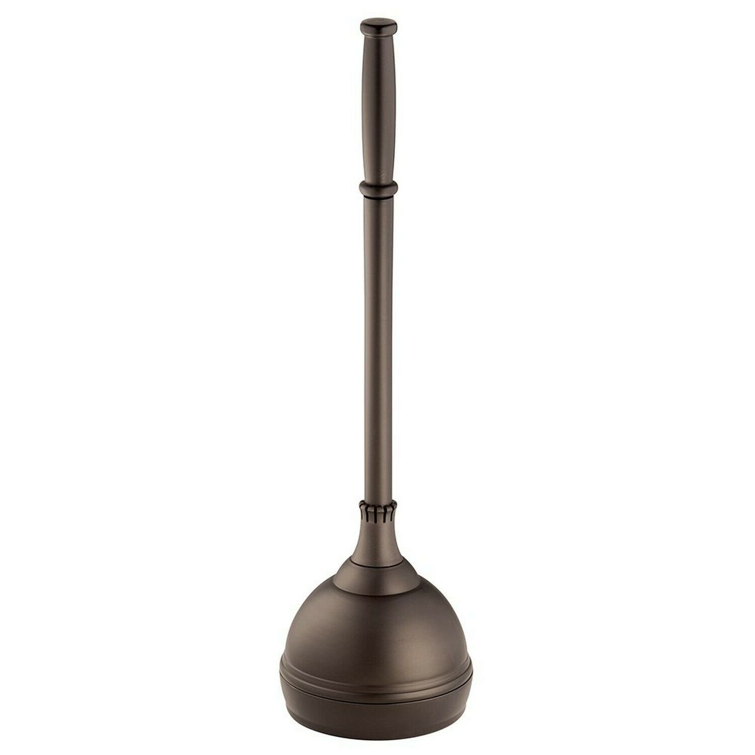 InterDesign Kent Plastic Plunger with Cover Set for Master, Guest, Kids', Off...