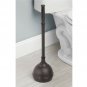 InterDesign Kent Plastic Plunger with Cover Set for Master, Guest, Kids', Off...