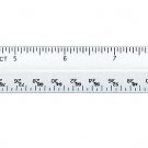 Alvin 110P 110 Series 12 inch High Impact Plastic Architect Triangular Scale