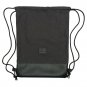Johnny Urban Drawstring Bag Cotton Anthra Black Gymsack Gym Sack Men & Women