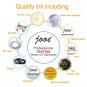 jooe Handheld Shower Head ON/OFF Pause Switch, New High-pressure Water-Saving...