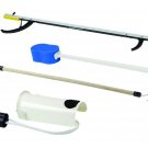 FabLife Hip Kit with 32" Reacher, Contoured Sponge, Formed Sock Aid, 24" Dres...