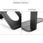 MaxGear Book Ends Universal Premium Bookends Non-Skid Heavy Duty Metal Books ...