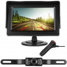 HD 720P Backup Camera and Monitor One Power Kit for Cars,Campers,Trucks Easy ...
