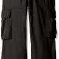 The Children's Place Boys' Pull-On Cargo Pant Husky Boys 14 Husky Black