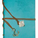 Divinity Boutique Journal, Hope as an Anchor with Aqua Charm (22875)