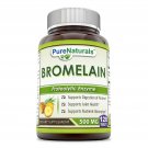 Pure Naturals Bromelain Dietary Supplement - 500mg, 120 Enzyme Tablets Per Bo...