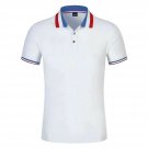 DKKK Men's Short Sleeve Jersey Polo Shirts Solid Casual Collared T Shirt Tops
