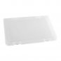 Portable A4 File Box Transparent Plastic Box Office Supplies Holder Document ...