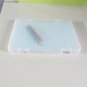 Portable A4 File Box Transparent Plastic Box Office Supplies Holder Document ...