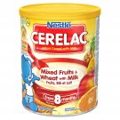 Nestle Cerelac, Mixed Fruits & Wheat with Milk, 14.1 Ounce Cans (Pack of 4)