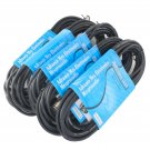 MCSproaudio  XLR CABLE 25FT Low Z Male to Female 3 Pin XLR Mic Microphone Cab...