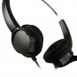 AGPtEK 2.5mm Dual Ear Call Center Telephone Headphone, 6FT Noise Cancelling B...