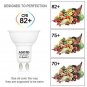 AGOTD GU10 LED Bulbs, 5W Cob Led, 35W 40W Halogen Bulb Replacement,100V-240V ...