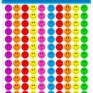 Pack of 2100 Happy Face Smiley Stickers, 3/4" Round, Bright Neon Colors, Grea...