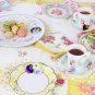 Talking Tables TS6-CUPSET Disposable Truly Scrumptious Party Vintage Floral T...