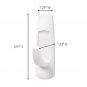 Command White Hooks, White, 14 hooks, 16 strips, Indoor Use (17003-MPES)