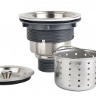KONE Garbage G231 3-1/2-inch Kitchen Sink Drian Removable Deep Waste Basket/S...