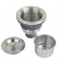 KONE Garbage G231 3-1/2-inch Kitchen Sink Drian Removable Deep Waste Basket/S...