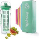 Hydracy Fruit Infuser Water Bottle -32 Oz Sports Bottle -Full Length Infusion...