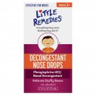 Little Remedies Decongestant Nose Drops | Ages 2-6 | 0.5 Fl. Oz (Pack of 4)