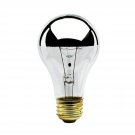 Bulbrite 60A19HM Half Chrome 60W A Shape Bulb (4 Pack) 4 Pack