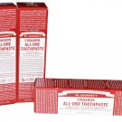 Dr Bronner's Cinnamon All-One Toothpaste Pack of 3