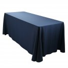 E-TEX Oblong Tablecloth - 90 x 132 Inch Rectangle Table Cloth for 6 Foot Rect...
