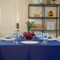 E-TEX Oblong Tablecloth - 90 x 132 Inch Rectangle Table Cloth for 6 Foot Rect...