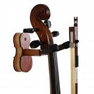 Rosewood Violin Hanger With Bow Hanger Home & Studio Wall Mount Violin Hanger...