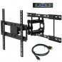 Everstone TV Wall Motion Full Motion Swivel Bracket,Fit 16" 18" 24" Studs,26-...