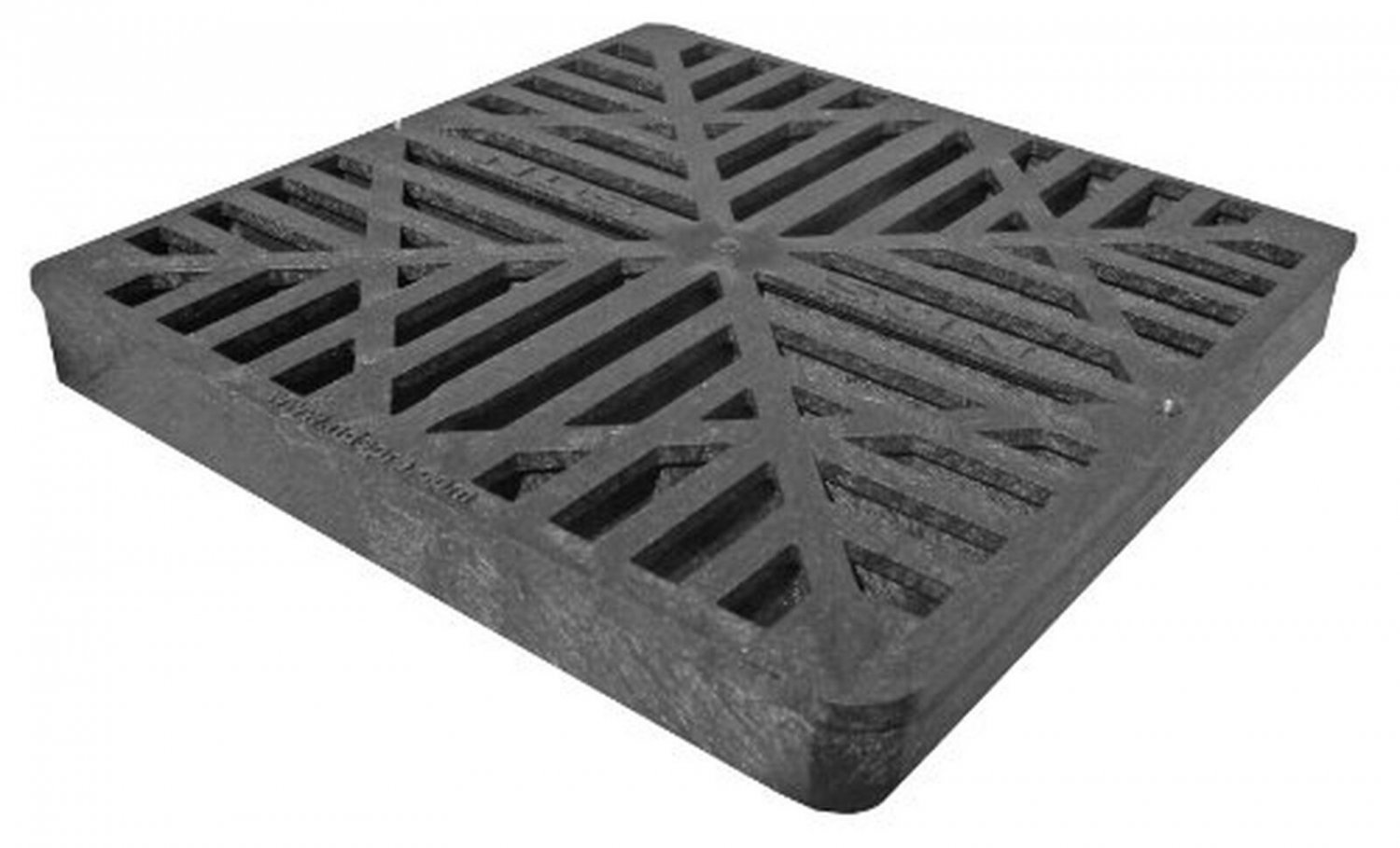 NDS 980G 9-Inch Square Grate, Black