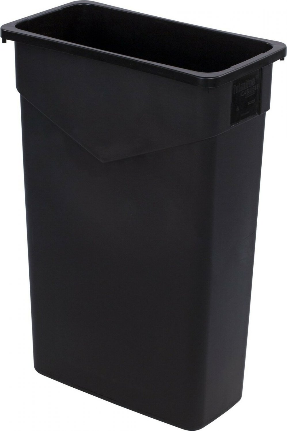 Carlisle 34202303 TrimLine Rectangle Waste Container Trash Can Only, 23 Gallo...