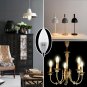 E12 LED Candelabra Bulb, 60W Equivalent 2700K Warm White and 6W 550LM Non-Dim...