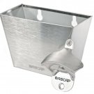 MAGCAP Magnetic Wall Mounted Bottle Opener and Bottle Cap Catcher Set (Matted...