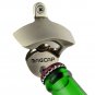 MAGCAP Magnetic Wall Mounted Bottle Opener and Bottle Cap Catcher Set (Matted...