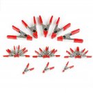 WORKPRO W001401A 20-Piece 3/4"(19MM)& 1"(25MM) Jaw Open Steel Spring Clamp Set