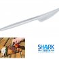 Extra Sharp Plastic Disposable Steak Knife by Shark-Tooth (Designed to Cut Th...