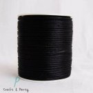 Black 2mm x 100 yards Rattail Satin Nylon Trim Cord Chinese Knot