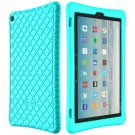 Bear Motion Silicone Case for Fire HD 10 2017 - Anti Slip Shockproof Light We...