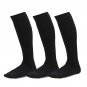 TeeHee Viscose from Bamboo Compression Knee High Socks with Rib 3-Pack Black
