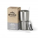 Arctic Tumblers Stainless Steel Camping & Travel Tumbler with Splash Proof Li...