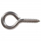 Yonisun 1-5/8 inches Stainless Steel Heavy Duty Screw Eyes Lag Thread - 12 Pc...