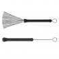 Pangda 1 Pair Drum Brushes Retractable Wire Brushes Drums Drum Sticks Brush w...