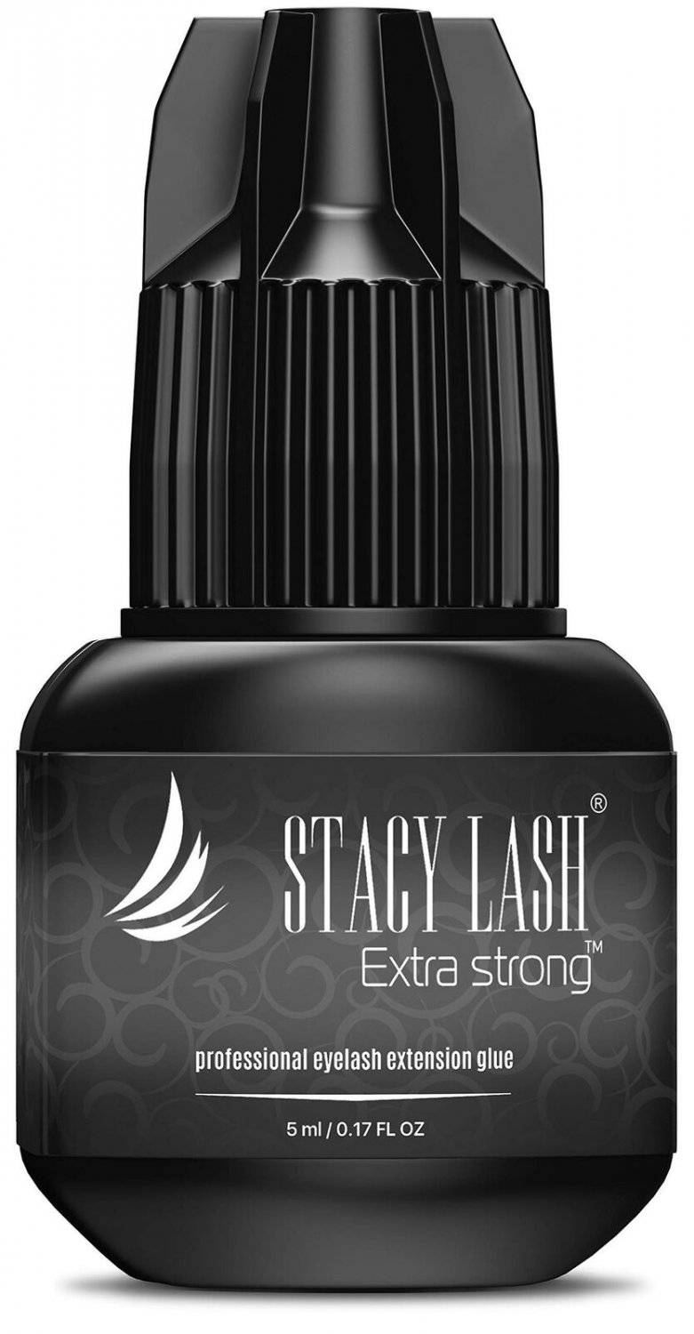 EXTRA STRONG Eyelash Extension Glue - Stacy Lash 5 ml / 1 Sec Drying time/Ret...