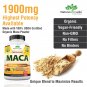 Organic Maca Root Black, Red, Yellow 950MG per capsule 150 vegan capsules Per...