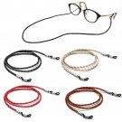 Eyeglasses Holder Strap Cord, Eyeglass Retainer, PREMIUM LEATHER Eyeglasses S...
