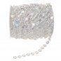 KUPOO 99 ft Clear Crystal Like Beads by the roll - Wedding Decorations (Color...